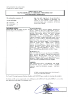 Fixation des tarifs des droits de place des marches de plein air